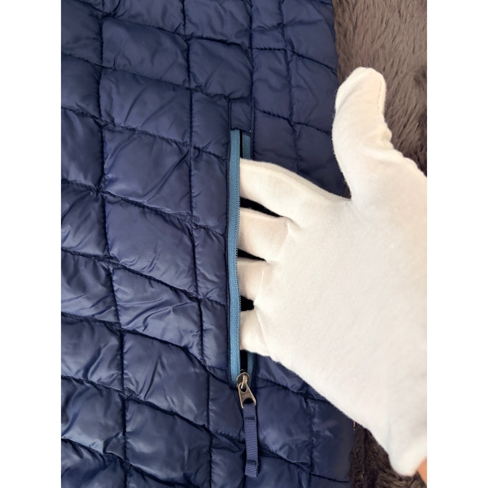 The North Face Thermoball Jacket Large Blue Quilted Puffer Gorpcore - Picture 12 of 16
